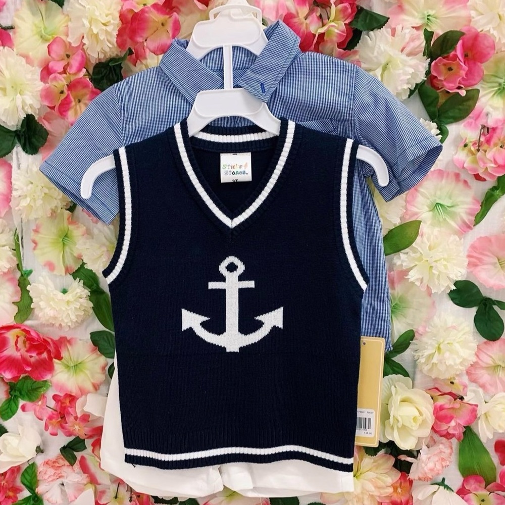 Boys Sailor Matching Set